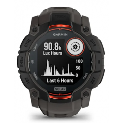 Garmin Instinct 3 50mm SOLAR Black Charcoal